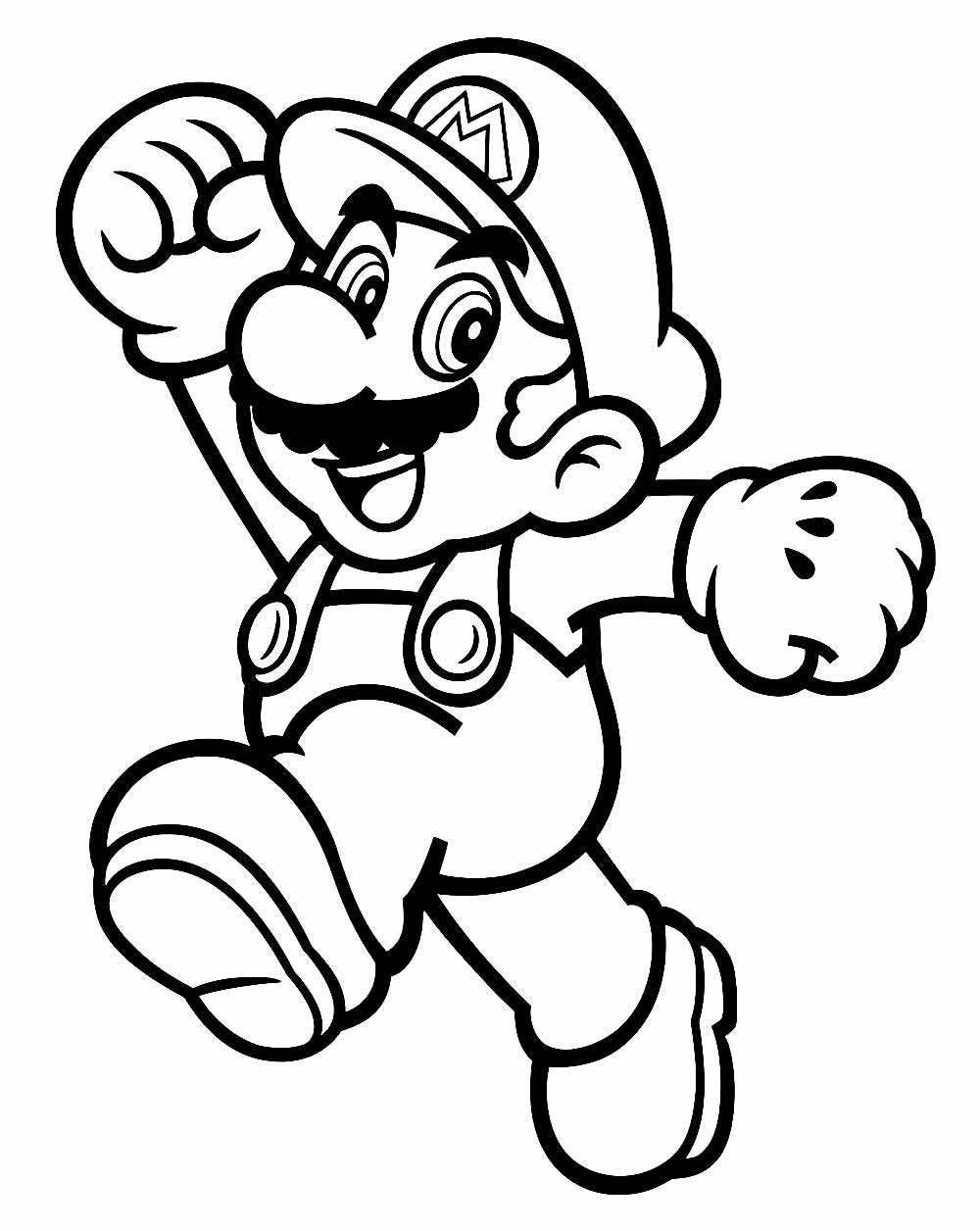 Desenhos de Mario Bros para imprimir e colorir - Pop Lembrancinhas