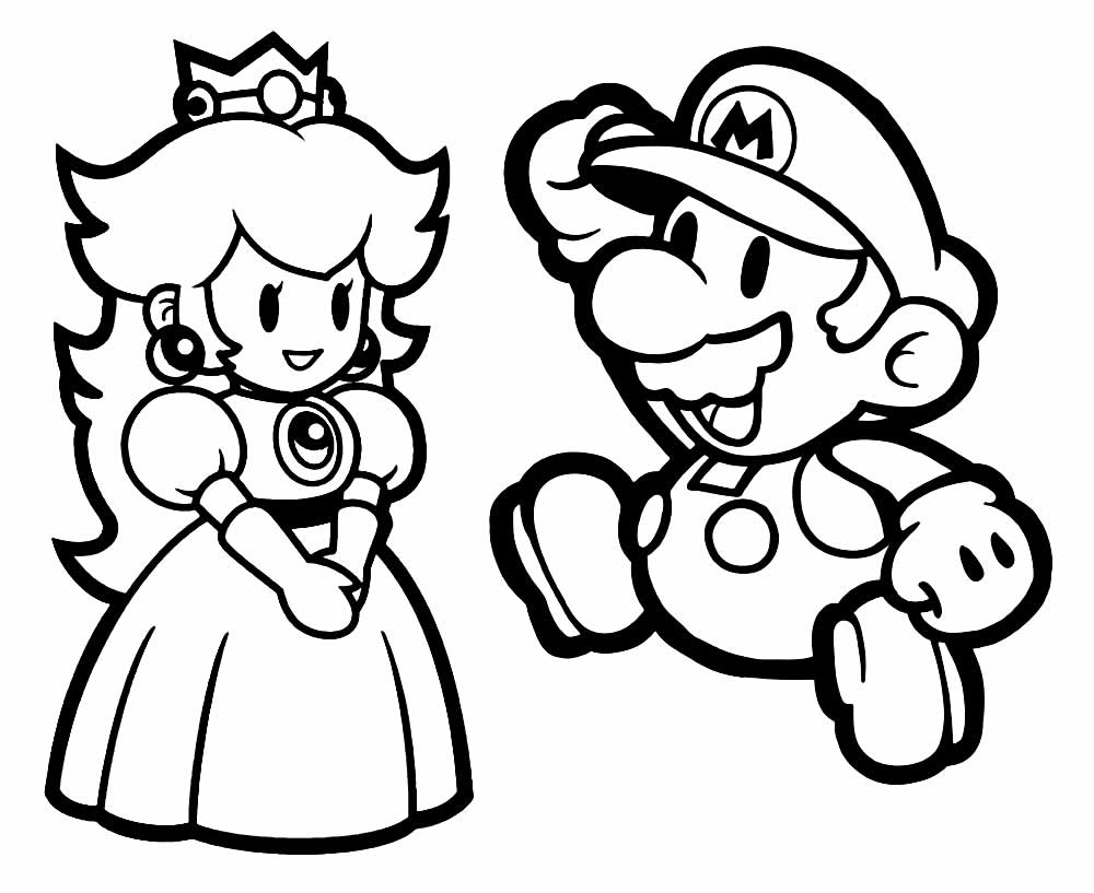 Desenhos De Mario Bros Para Imprimir E Colorir Pop Lembrancinhas