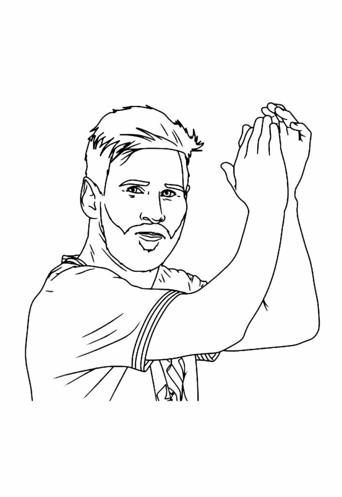 Desenho do Messi