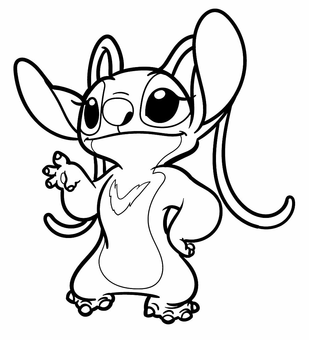 Desenhos de Stitch para pintar e colorir - Pop Lembrancinhas