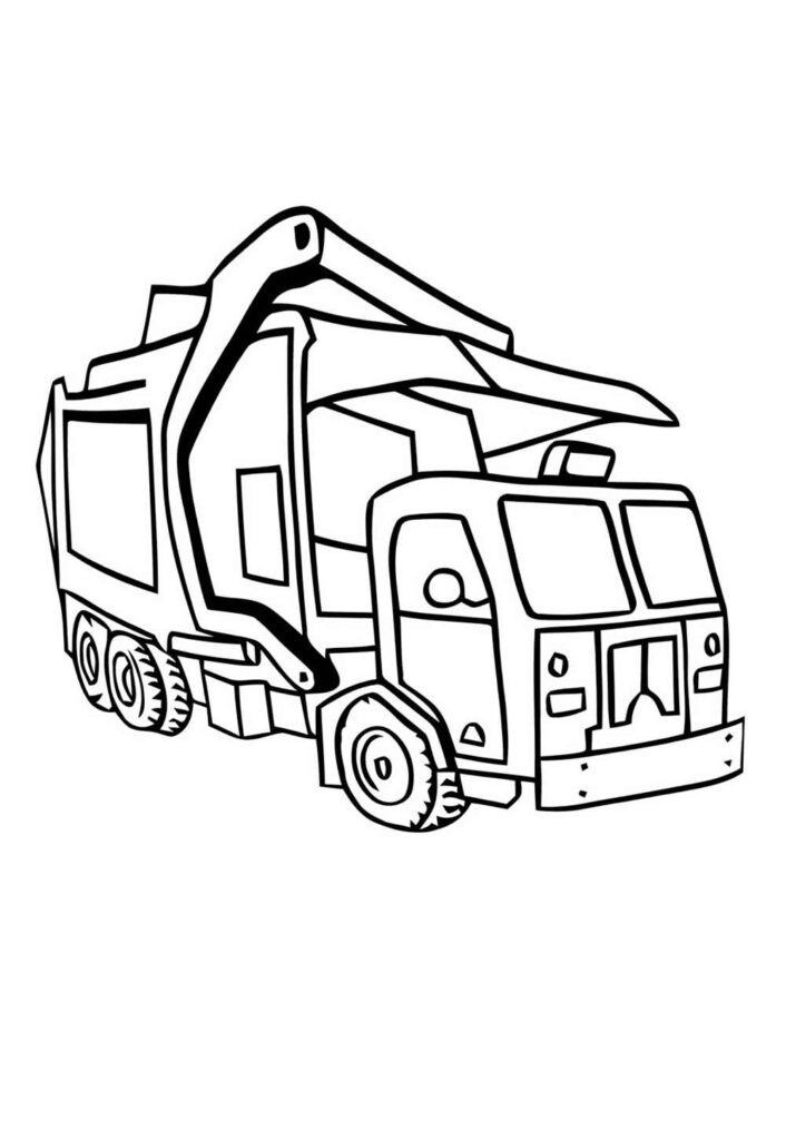 Desenhos de Caminhão para pintar