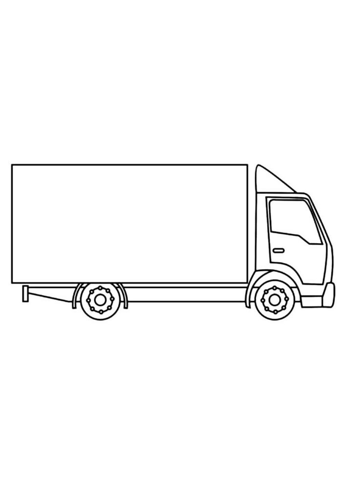 Desenho de Caminhão