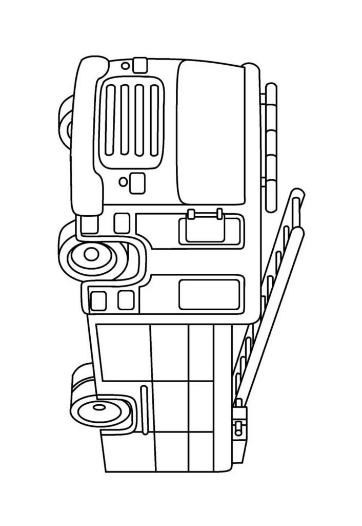 Desenhos de Caminhão para imprimir