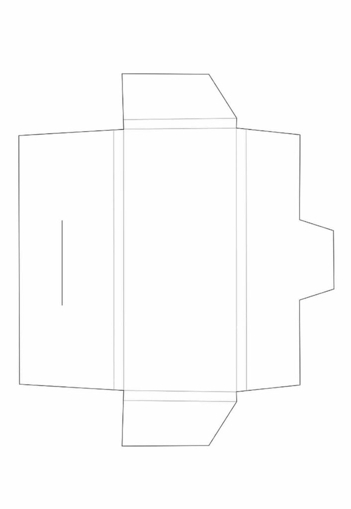 Molde de Envelope de Papel