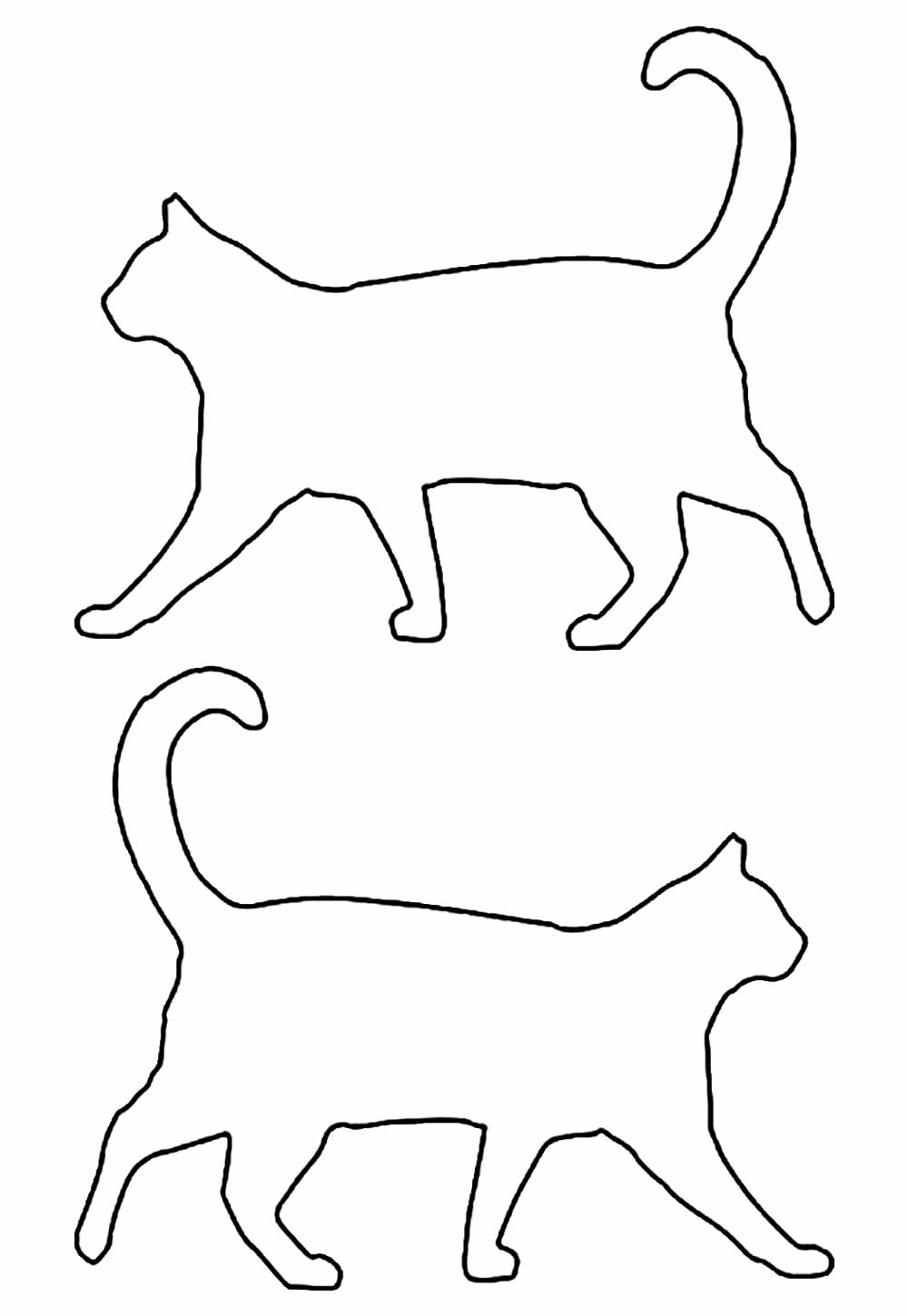 Moldes de Gatos para Imprimir - Pop Lembrancinhas