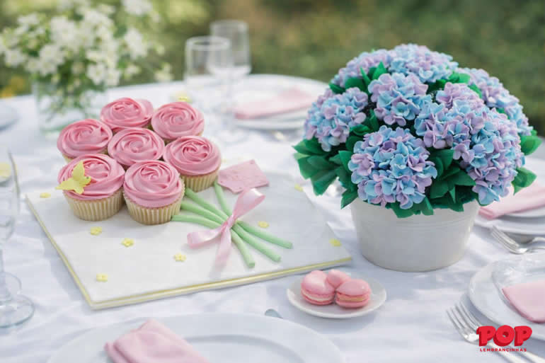 Buquê de Cupcakes