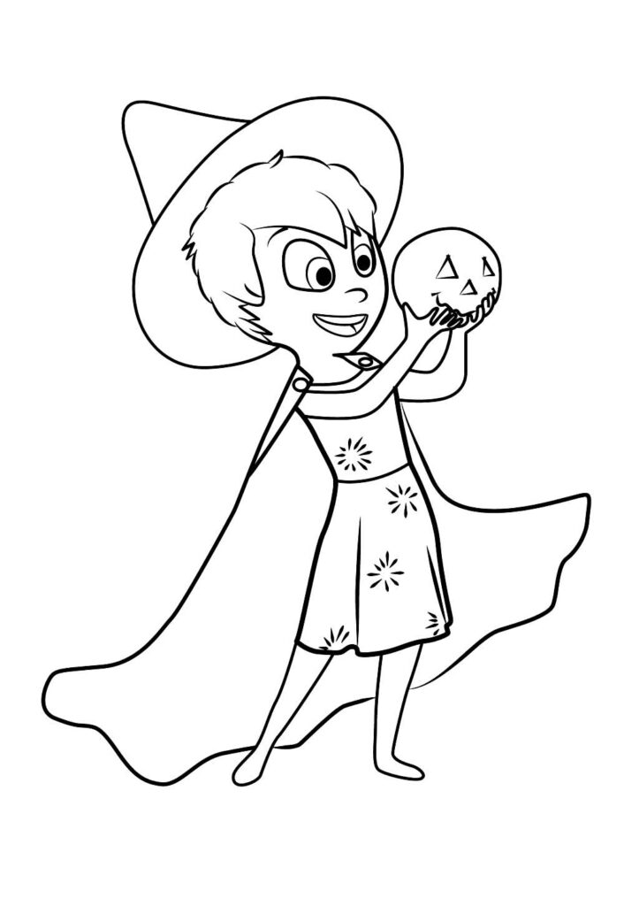Desenho de Divertida Mente para colorir