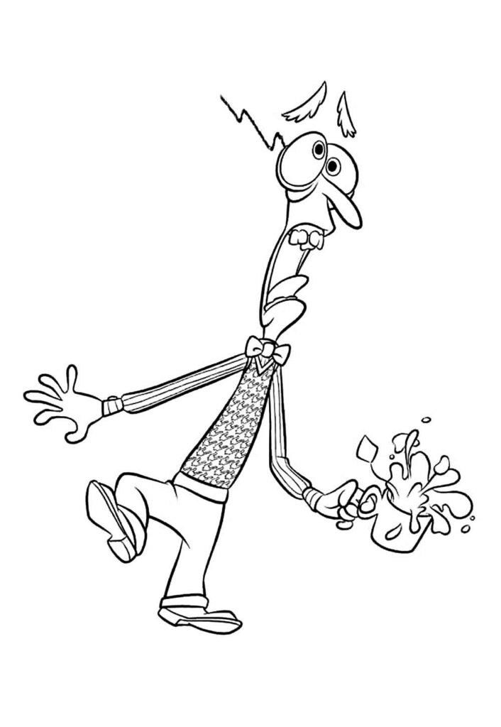 Desenho de Divertida Mente para colorir