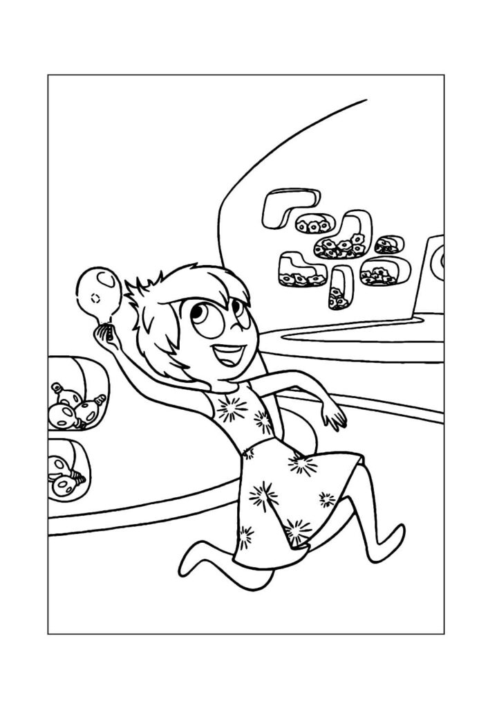Desenho de Divertidamente