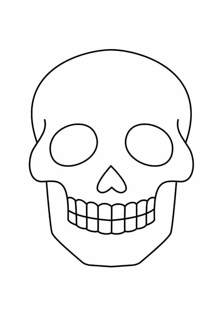 Desenho de Caveira