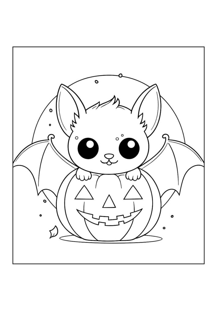 Desenho Halloween Colorir