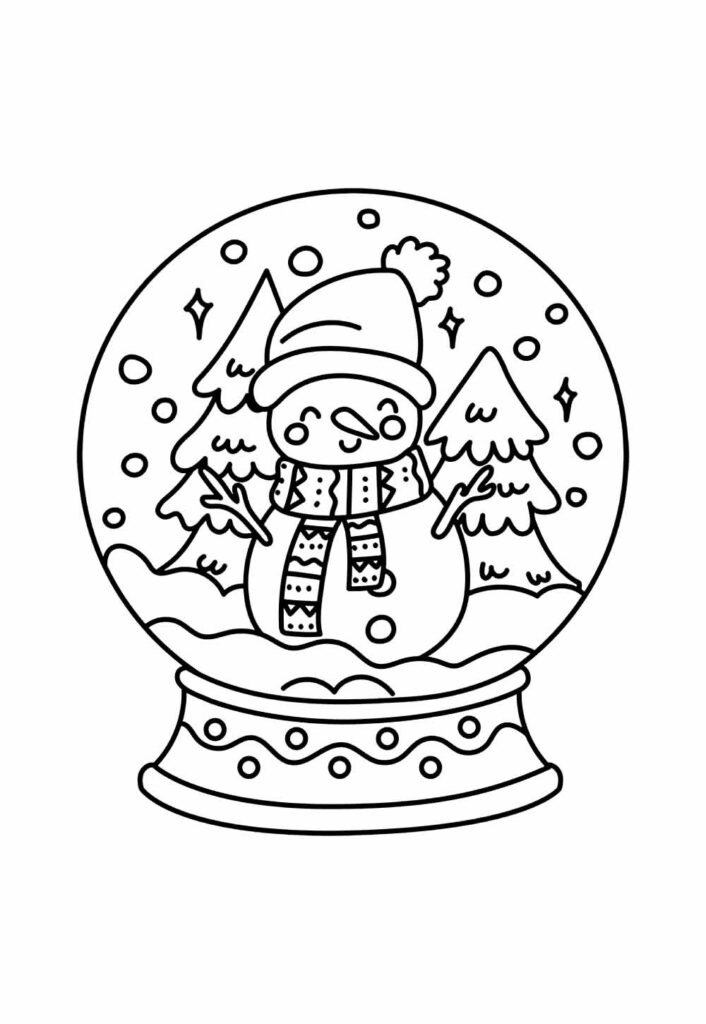 Boneco de Neve - Desenho