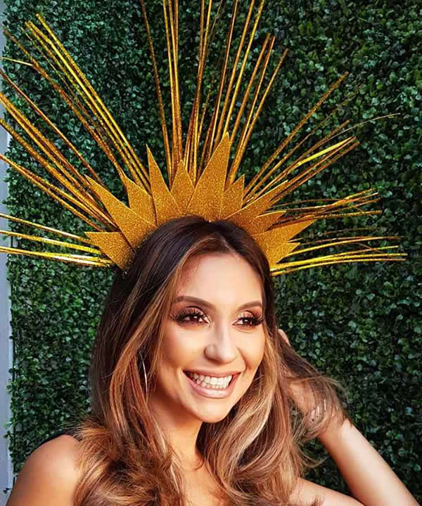 Tiara de Sol para Carnaval