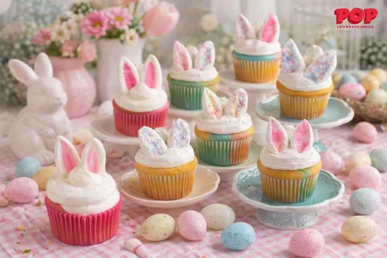 Cupcakes de Páscoa - Coelhinho