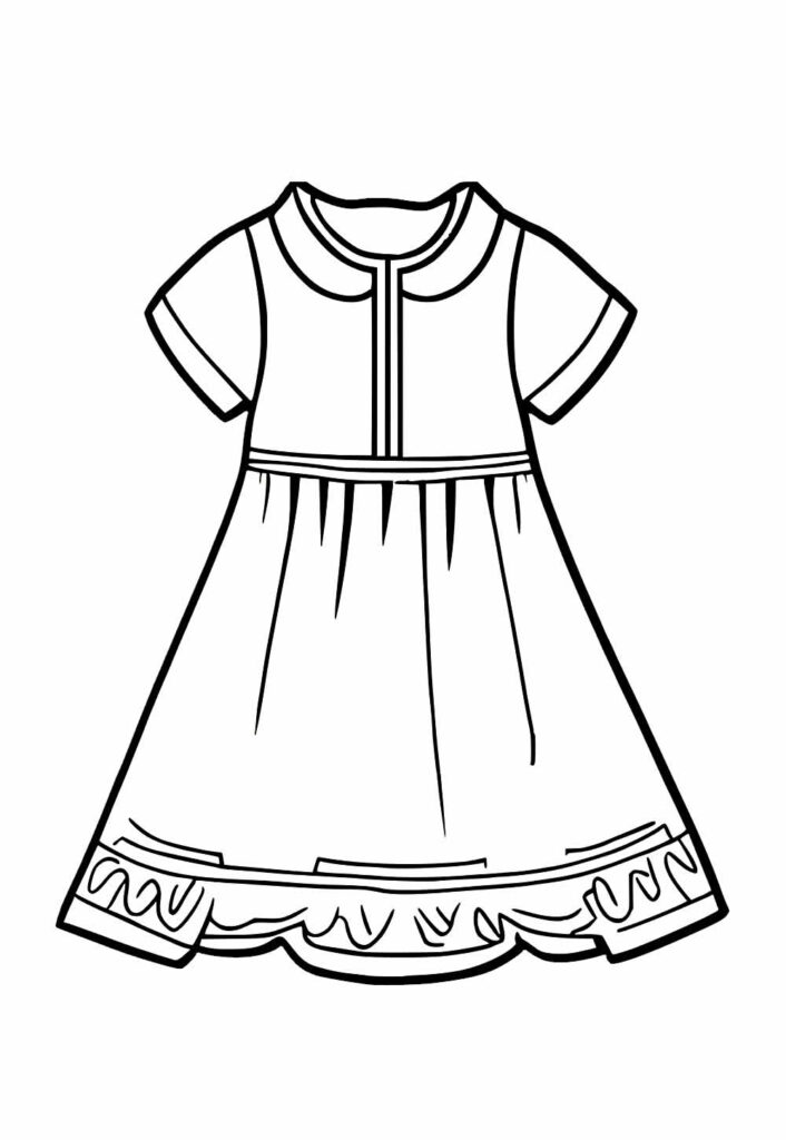 Desenho Vestido