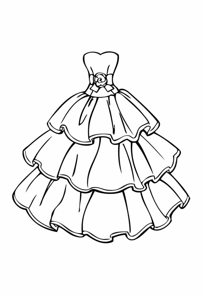 Desenho Vestido