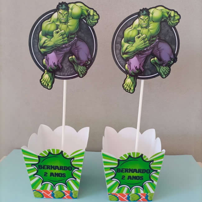 Lembrancinhas do Hulk