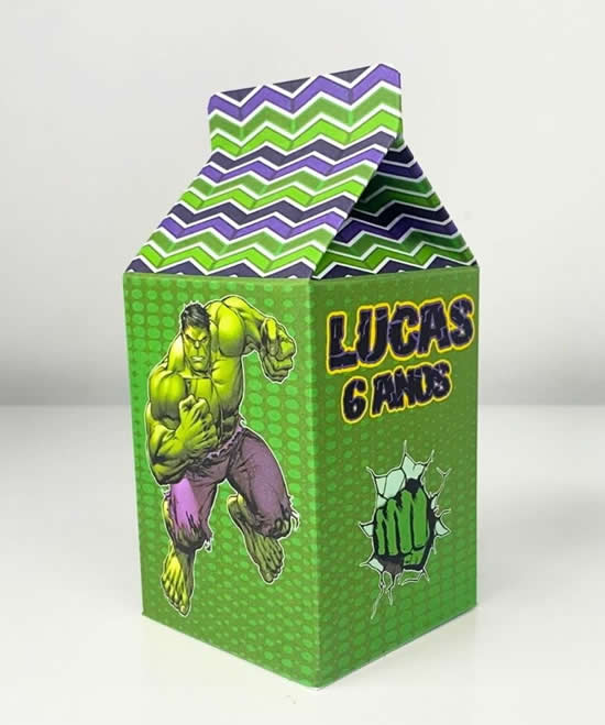 Lembrancinhas do Hulk