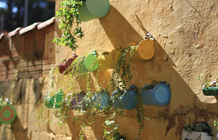 Lata Decorada - Jardim