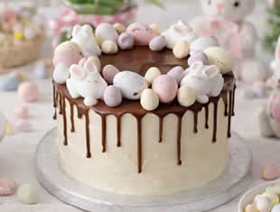 Bolo Decorado de Páscoa