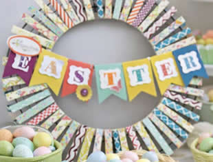 Decoração com Pregadores para Páscoa