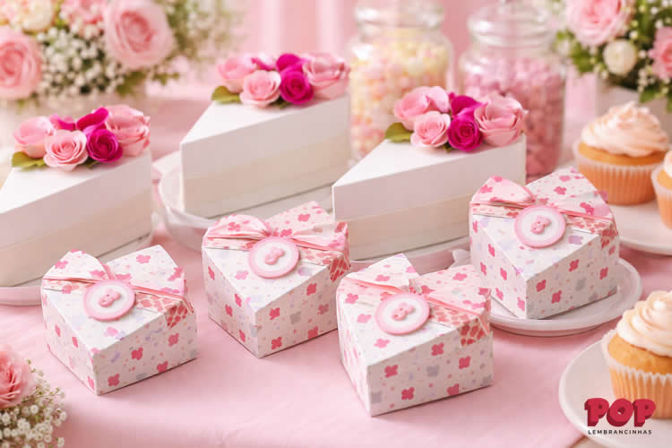 Caixinhas de Papel para Lembrancinhas com Moldes