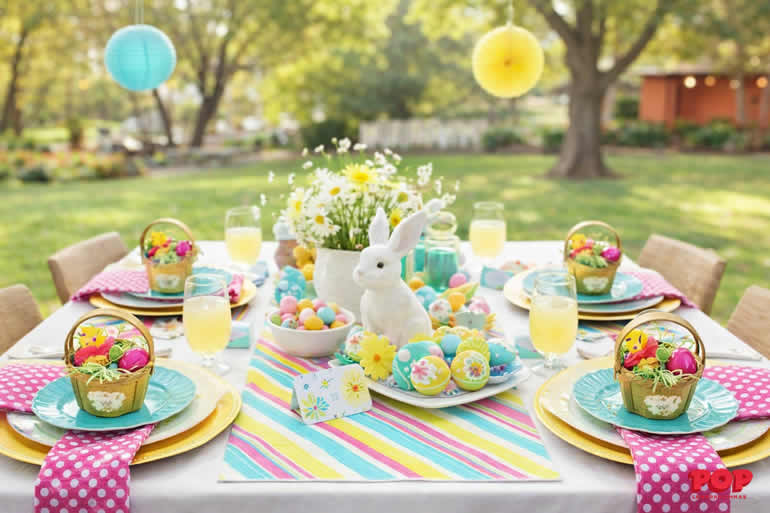 Decoração de Páscoa para Mesa