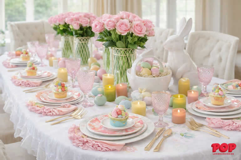 Decoração de Páscoa para Mesa