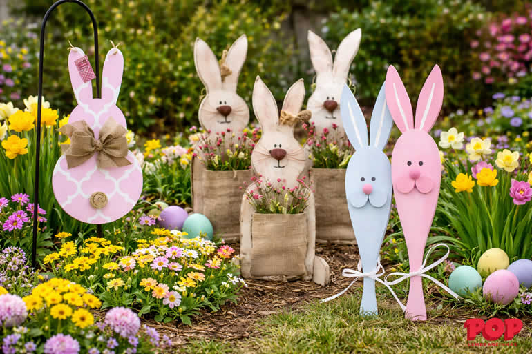 Coelhinhos de Madeira