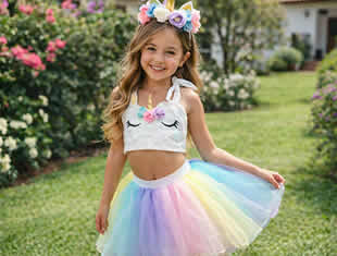 Saia de Tule para Carnaval