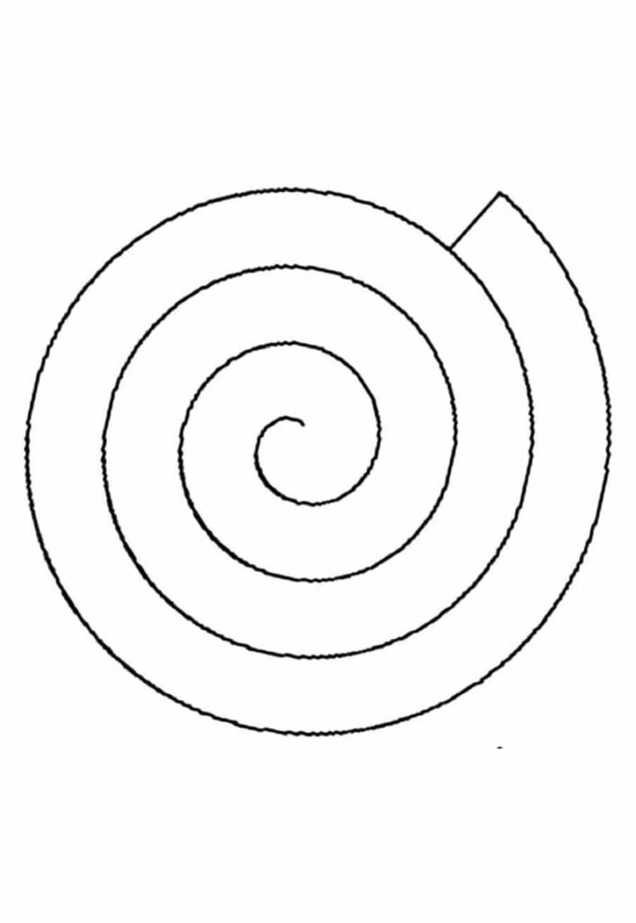 Molde Espiral Flores