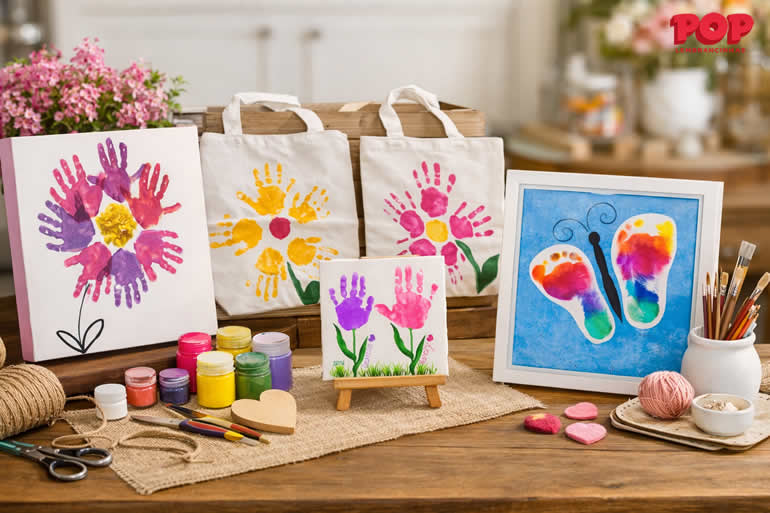 Artesanato de Dia das Mães para Crianças
