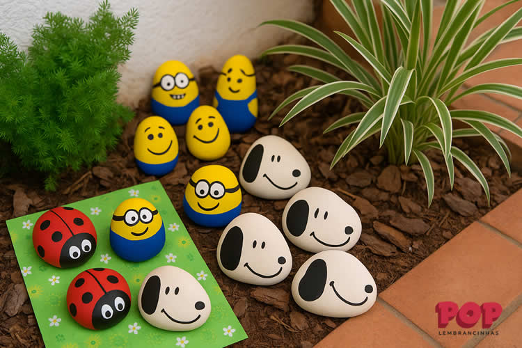 Artesanatos com Pedras para Crianças