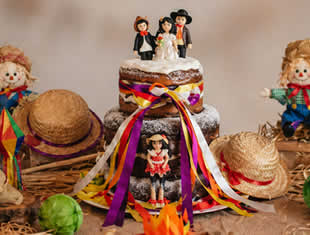 Bolo para Festa Junina