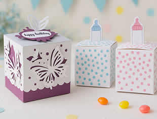 Caixinhas de Papel com Moldes