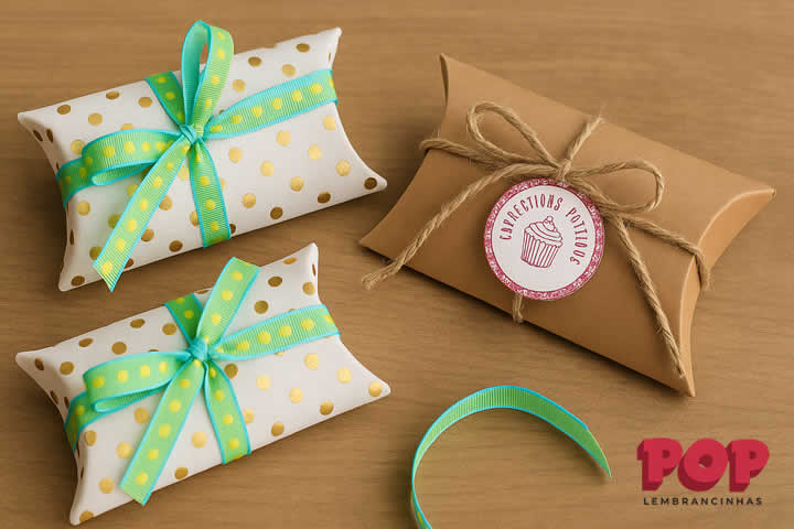 Caixinhas de Papel com Moldes para fazer Lembrancinhas