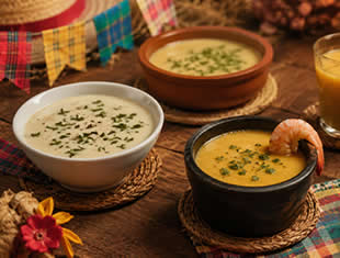 Caldo para Festa Junina