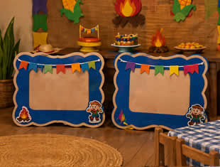 Decoração Junina com EVA