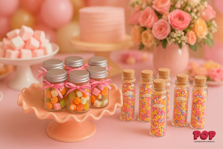 Lembrancinha com Doces para Festa Infantil