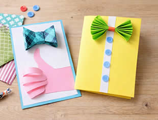 Cartão de Papel para Dia dos Pais