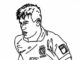 Desenhos de Neymar para colorir