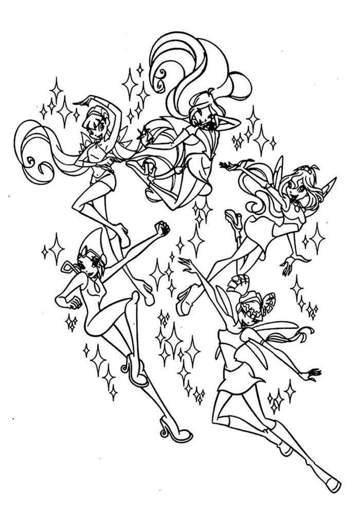 Desenhos de Winx Club