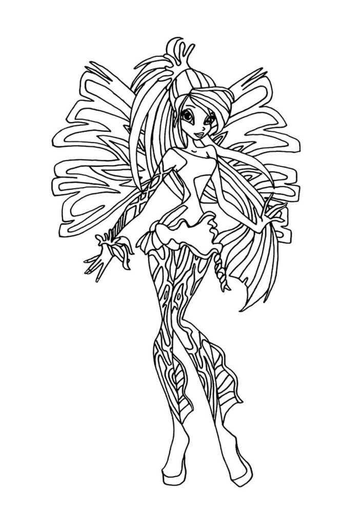 Desenho de Winx Club