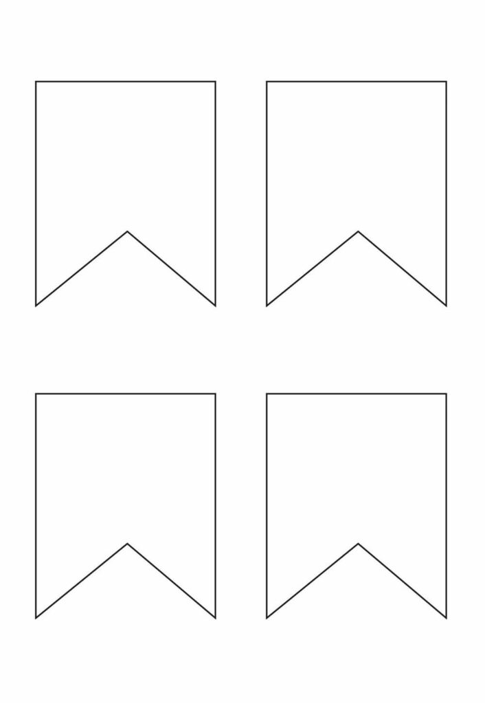Desenhos de Bandeirinhas Juninas