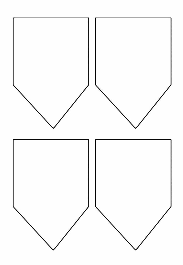 Bandeirinhas Juninas para colorir