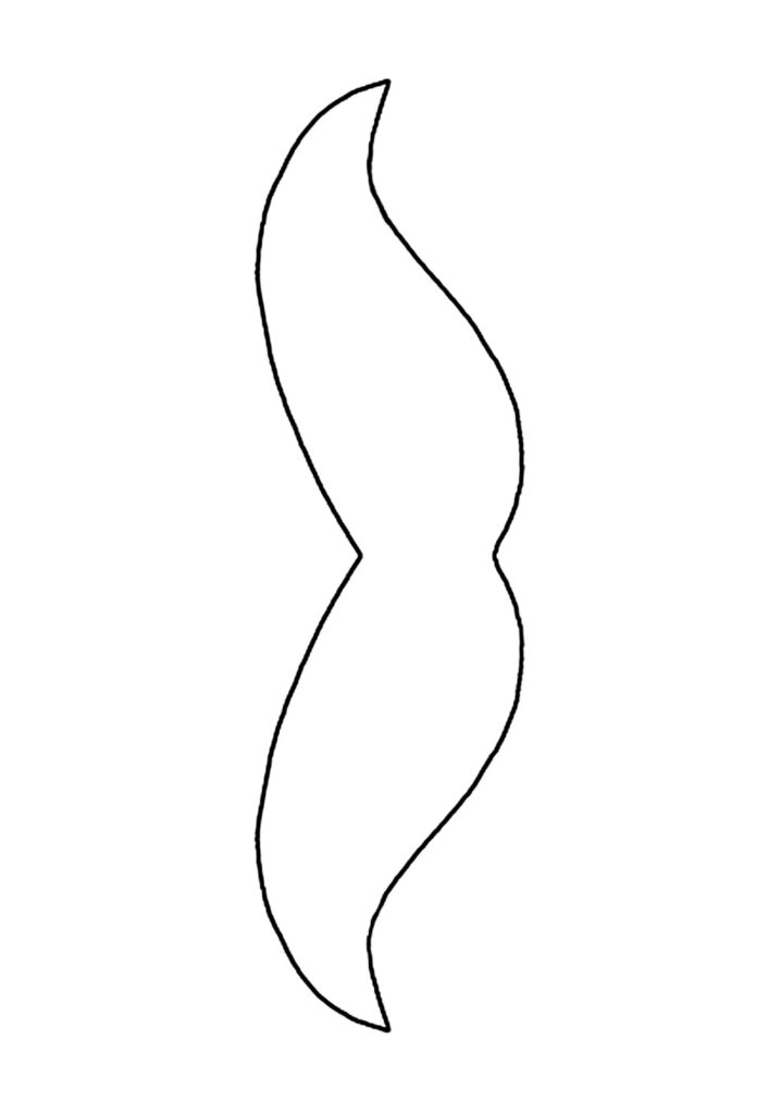 Molde de Bigode