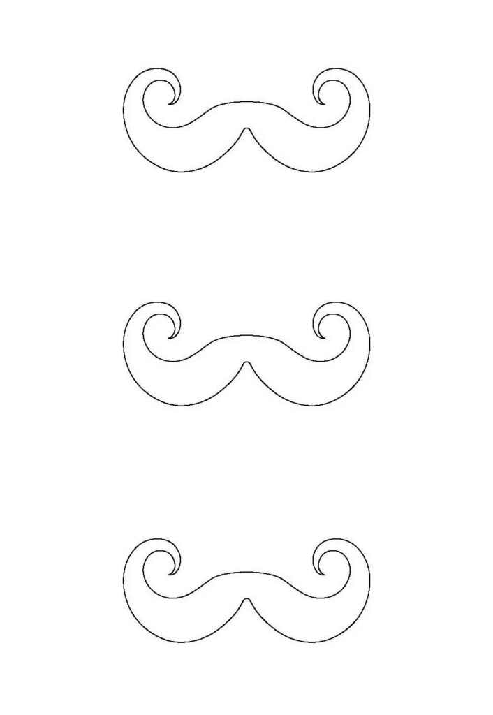 Molde de Bigodes