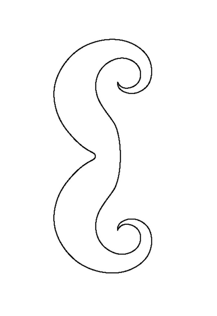 Molde de Bigode