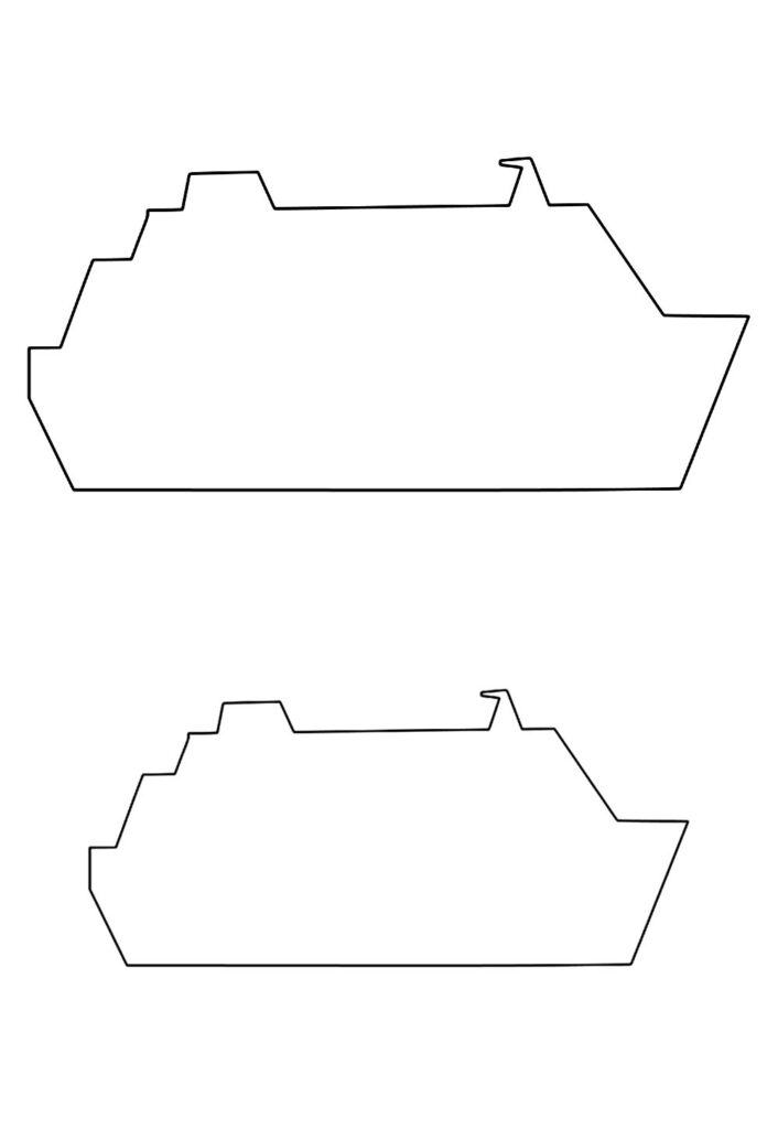 Moldes de Navios para imprimir