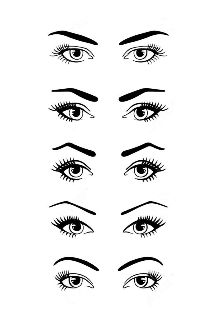 Moldes de Olhos